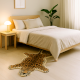 Leopard Rug Hand Tufted Woolen Rug For Home Decoration