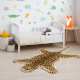 Leopard Rug Hand Tufted Woolen Rug For Home Decoration