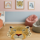 Hand tufted Rug Woolen Himalayan Leopard Head Rug