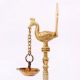 Brass Kuthu Villaku Peacock Hanging Oil Lamp