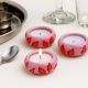 Modern Tea Light Holders Made of Ceramic in Set of 4