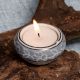 Round Modern Ceramic Tea Light Holder for Decor in Set of 4