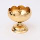 Golden Brass Flower Shape Lamp Diya for Decoration