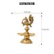 Handmade Finest Brass Peacock Oil Lamp for Decoration
