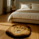 Handcrafted Woolen Lion Face Rug – Animal Design Floor Carpet