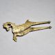 Vintage Horse Handle Brass Nut Cutter