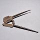 Vintage Iron Nut Cutter with Hinged Jaw