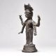 Folk Vintage Tribal Fine Art Figurine of Lord Krishna or Heritage Lord Vishnu