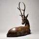 Vintage English Art Deer Figurine for Home Decor