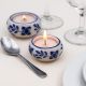 Decorative Modern Ceramic Tea Light Holders in Set of 4
