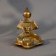 Vintage Brass South Indian Pooja Diya for Home Temple Decor