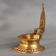Handmade Brass Vintage South Indian Ganesha Pooja Diya