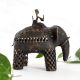 Tribal Brass Elephant Rider Sculpture for Home Decoration