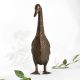 Decorative Brass Goose Statue for Collection