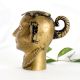 Traditional Brass Gauri Head Sculpture for Collection