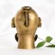 Tribal Brass Gauri Head Statue for Home Decoration
