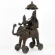 Divine Elephant Chariot Pair for Decoration