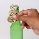 Brass Bottle Opener With Beautiful Patterns Engraved