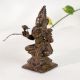 Handcrafted Copper Goddess Rajarajeshvari Idol for Spiritual Spaces