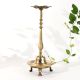 Vintage Brass South Indian Oil Lamp Stand for Decoration