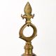 Antique Brass Heritage Oil Lamp Stand Decor