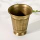 Traditional Brass Prayer Holy Glass Vessel for Decoration