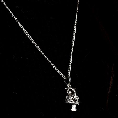 Owl 92.5 Sterling Silver Pendant For Men and Women