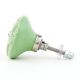 Green Wheel Flower Knob
