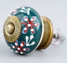 Flower Leaf Cabinet Knob