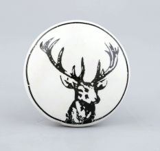 Deer Ceramic Kids Knob