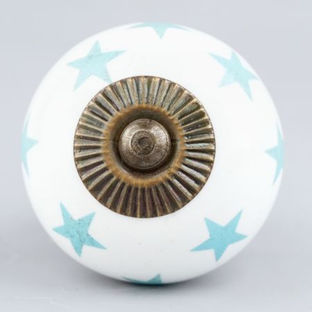 Sea Green Star Ceramic Drawer Knob Online