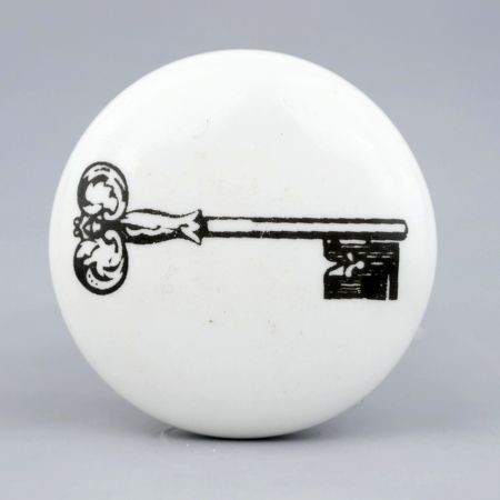 Ceramic Key Painted Knob
