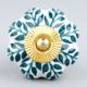 Green Leaf Medium Knob