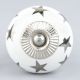 Silver Star Ceramic Drawer Knobs Online
