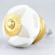 White Etched Ceramic Knob-30