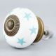 Sea Green Star Ceramic Drawer Knob Online