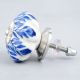 Blue Leaf Medium Knob