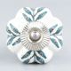 White Green Leaf Melon Knob
