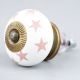 Pink Star Drawer Knob