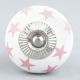 Pink Star Drawer Knob