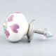 Purple Heart Ceramic Knob