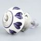 Purple Heart Ceramic Knob
