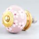 Pink Tiny Flower Dresser Knob
