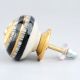 Hand Painted Black Design Ceramic Knob