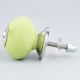 Lime Round Knob