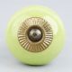 Lime Round Knob
