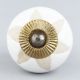 White Etched Ceramic Knob-21