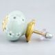 Sage Green Tiny Flower Ceramic Drawer Knob Online