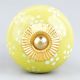 Yellow Ceramic Floral Drawer Knob Online