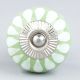 Sage Green Floral Ceramic Wardrobe Knobs Online